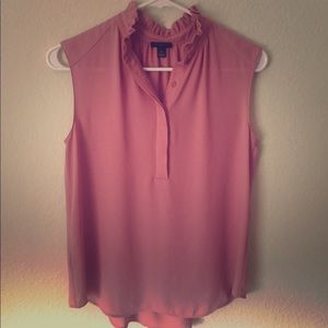 Ann Taylor Pink Blouse - women’s xs